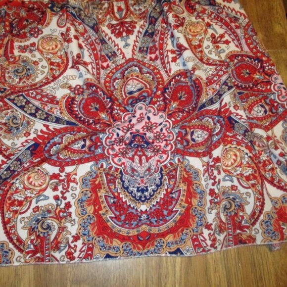 Bundle 3 for $15 - Paisley Print Prairie Maxi Long Skirt - Picture 2 of 2